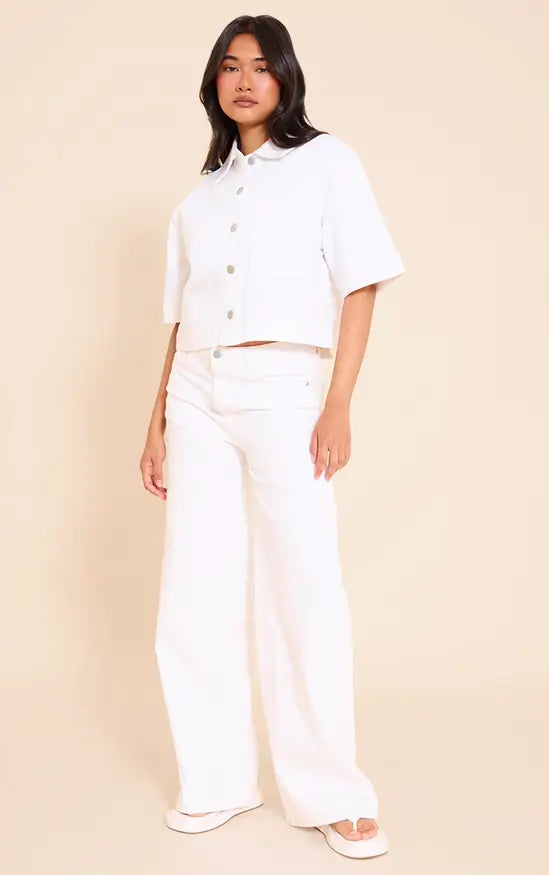 Plt - Mid Rise Straight Leg Jean