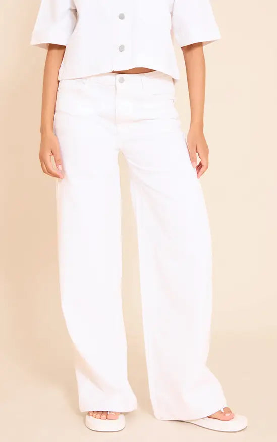Plt - Mid Rise Straight Leg Jean