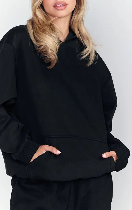 Plt - Black Pullover Sweat Hoodie