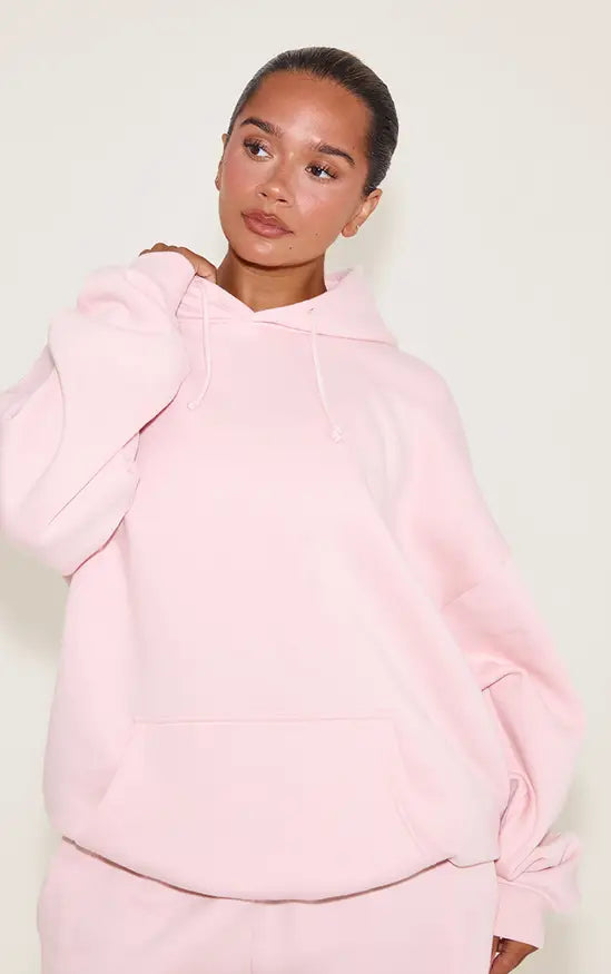 Shape PRETTYLITTLETHING Pink Hoodie