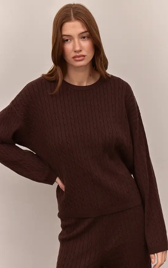 PrettyLittleThing Baby Cable Knit Oversized Jumper
