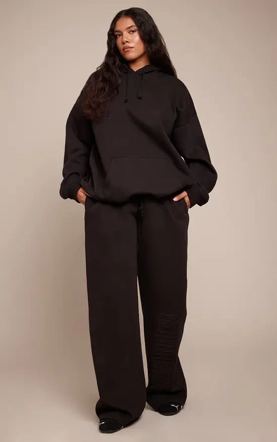 Shape PrettyLittleThing Black Joggers