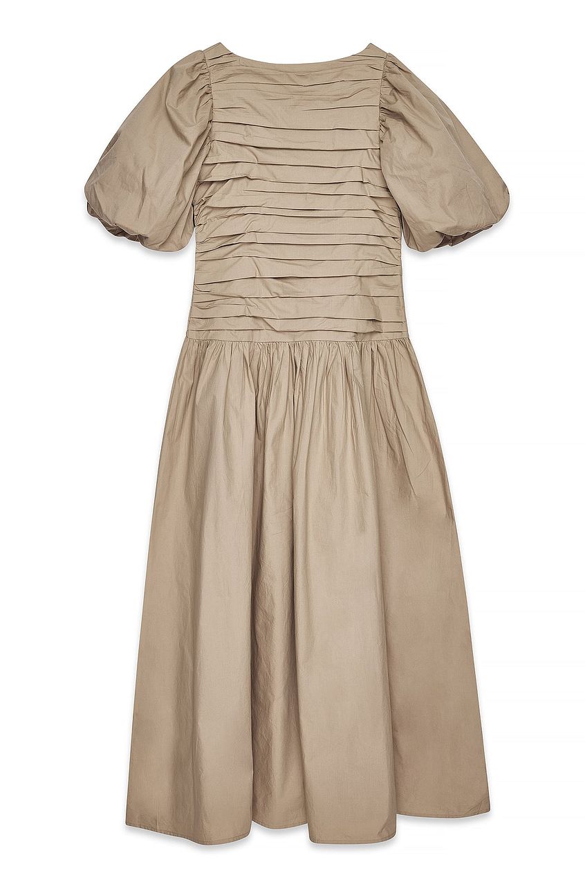 Na-kd - Cotton Puff Sleeve Maxi Dress