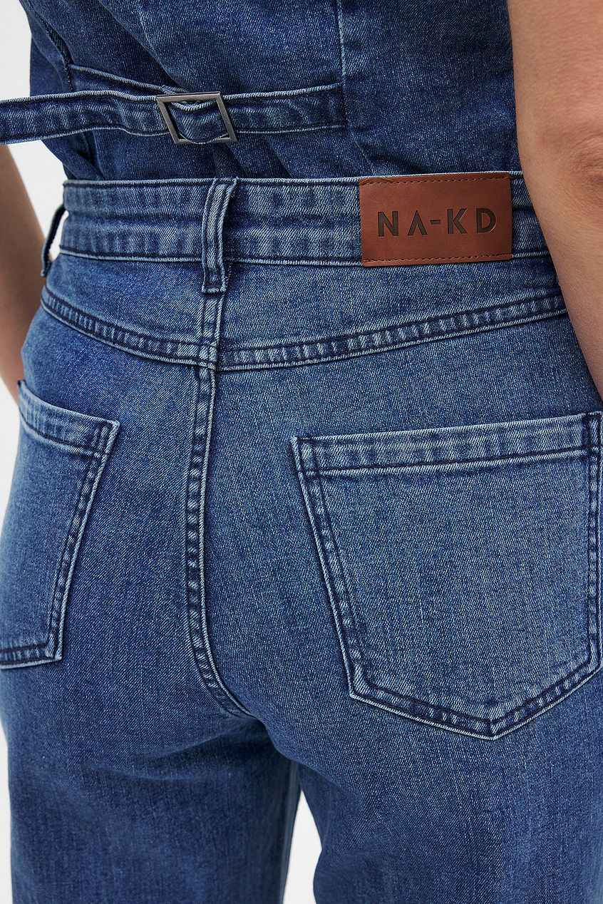 Na-kd Denim Piping Detail Jeans