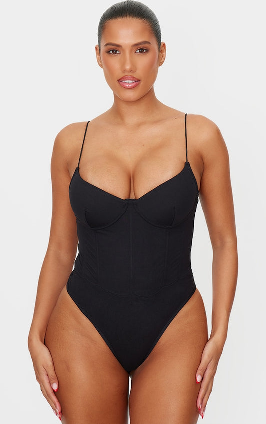 Shape Black Sculpt Underwired Bodysuit