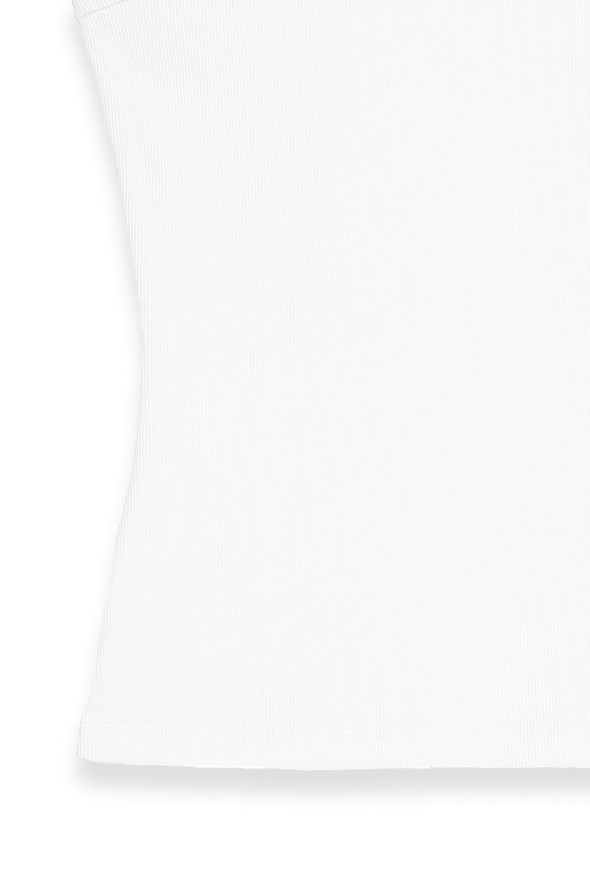 Na-kd Embroidered Ribbed Tank