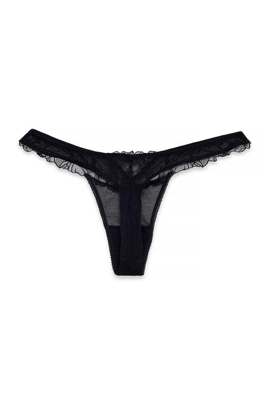 Na-kd - Embroidery Mesh Thong