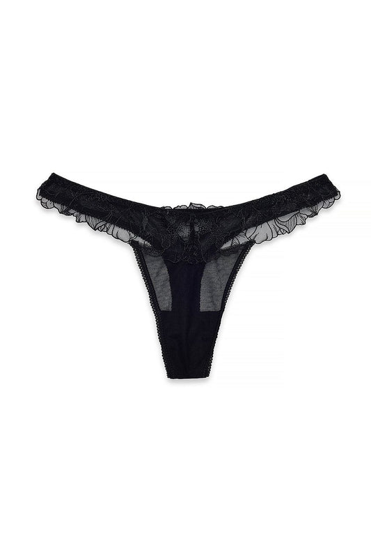 Na-kd - Embroidery Mesh Thong