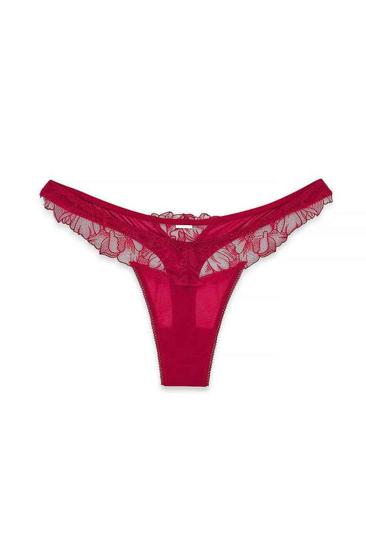 Na-kd - Embroidery Mesh Thong