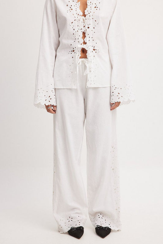 Embroidery Pants