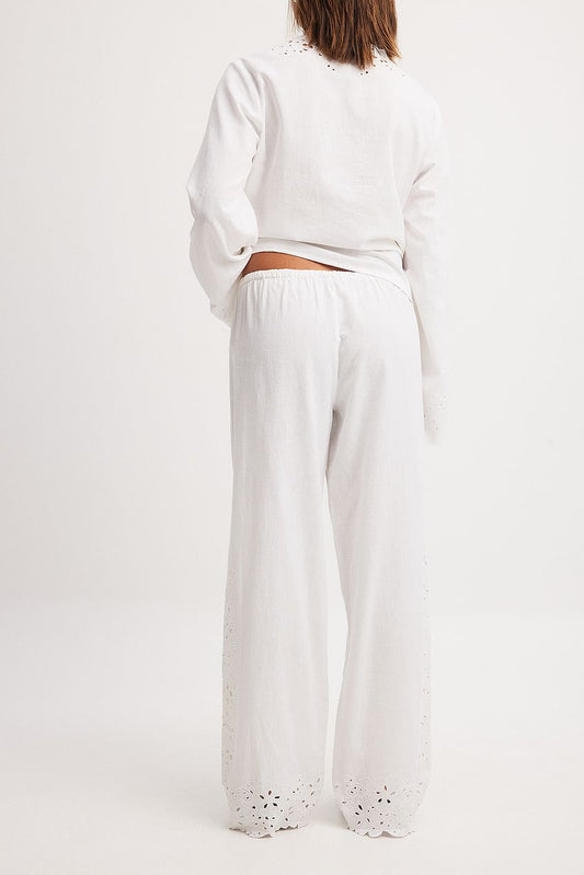 Embroidery Pants