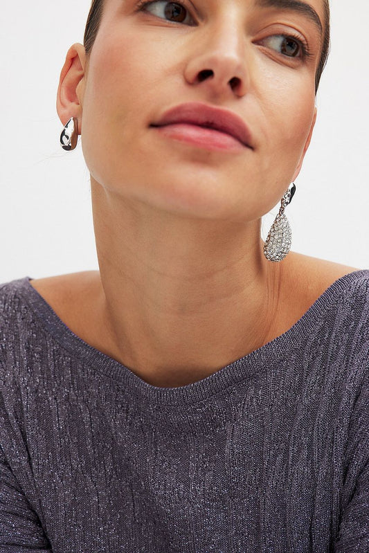 Na-kd Encrusted Earrings