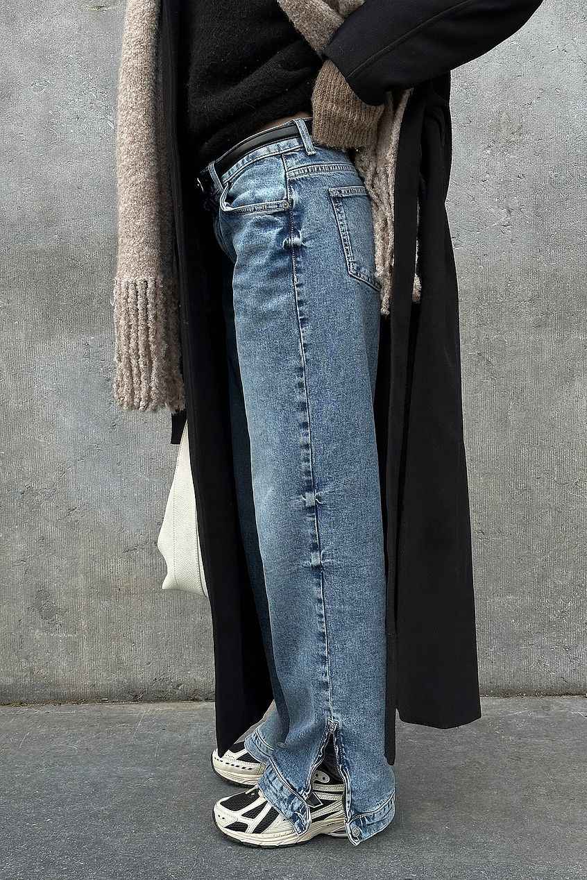 Na-kd - Slit Detail Denim