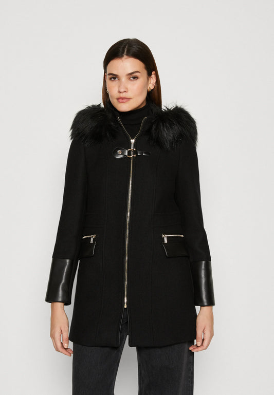 Morgan Manteau court - noir