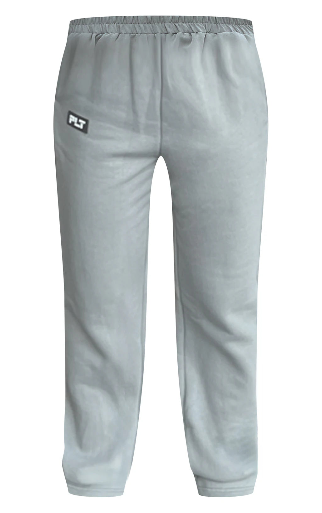 Charcoal Grey Logo Badge Straight Leg Sweatpants