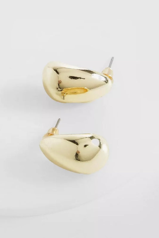 Oval Stud Earrings