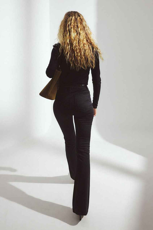 Na-kd - Flared High Waist Stretch Jeans