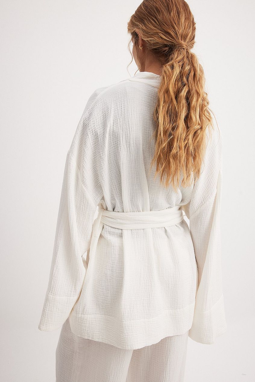 Na-kd Flowy Belted Blazer