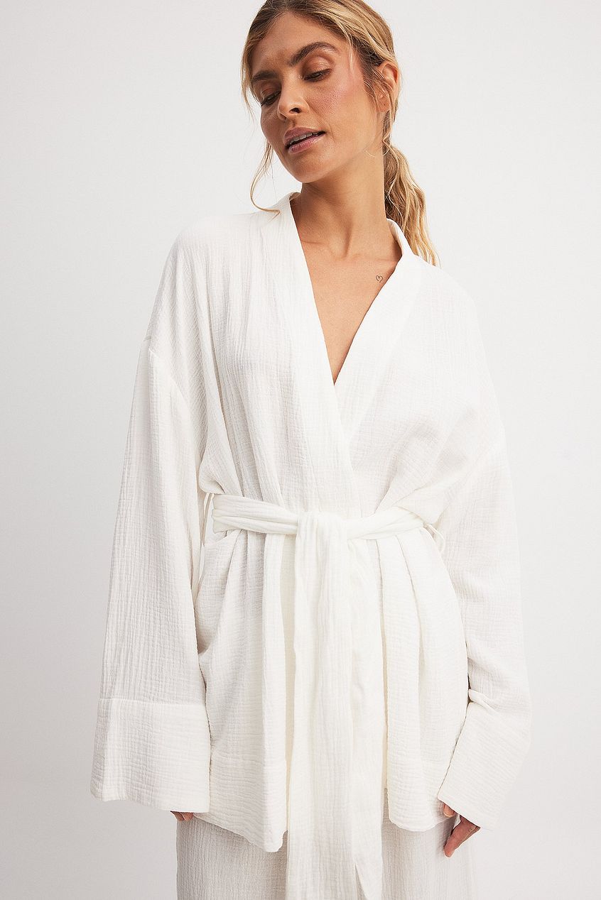 Na-kd Flowy Belted Blazer