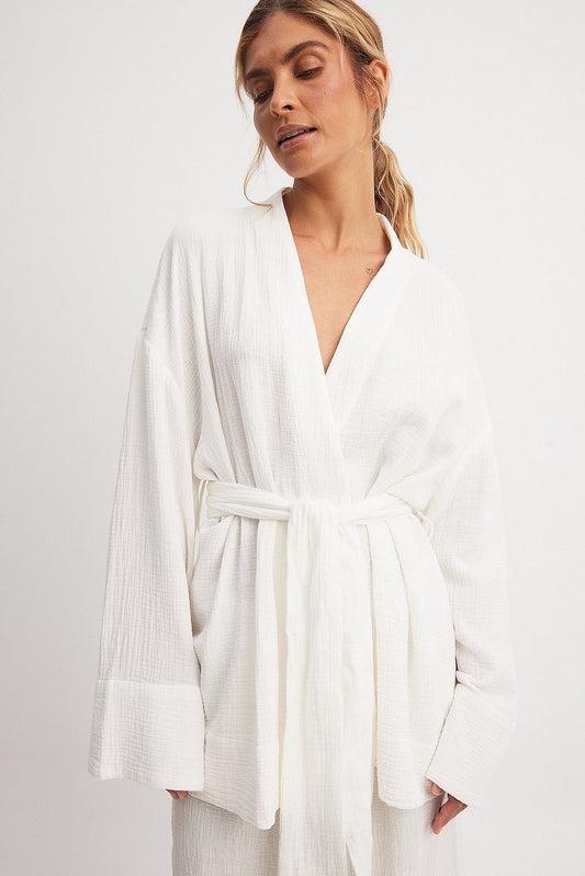 Na-kd Flowy Belted Blazer