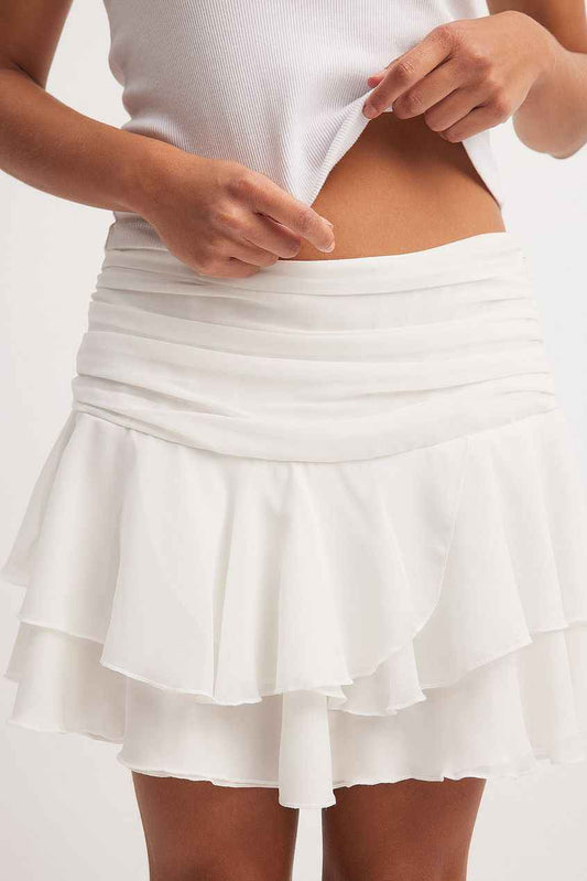 Na-kd Flowy Mini Skirt
