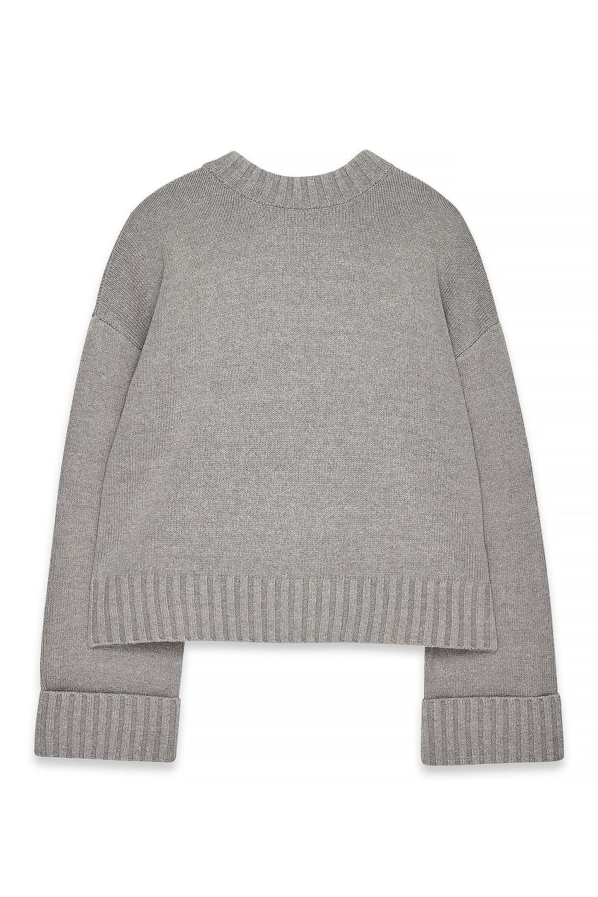 Na-kd - Folded Sleeve Knitted Sweater