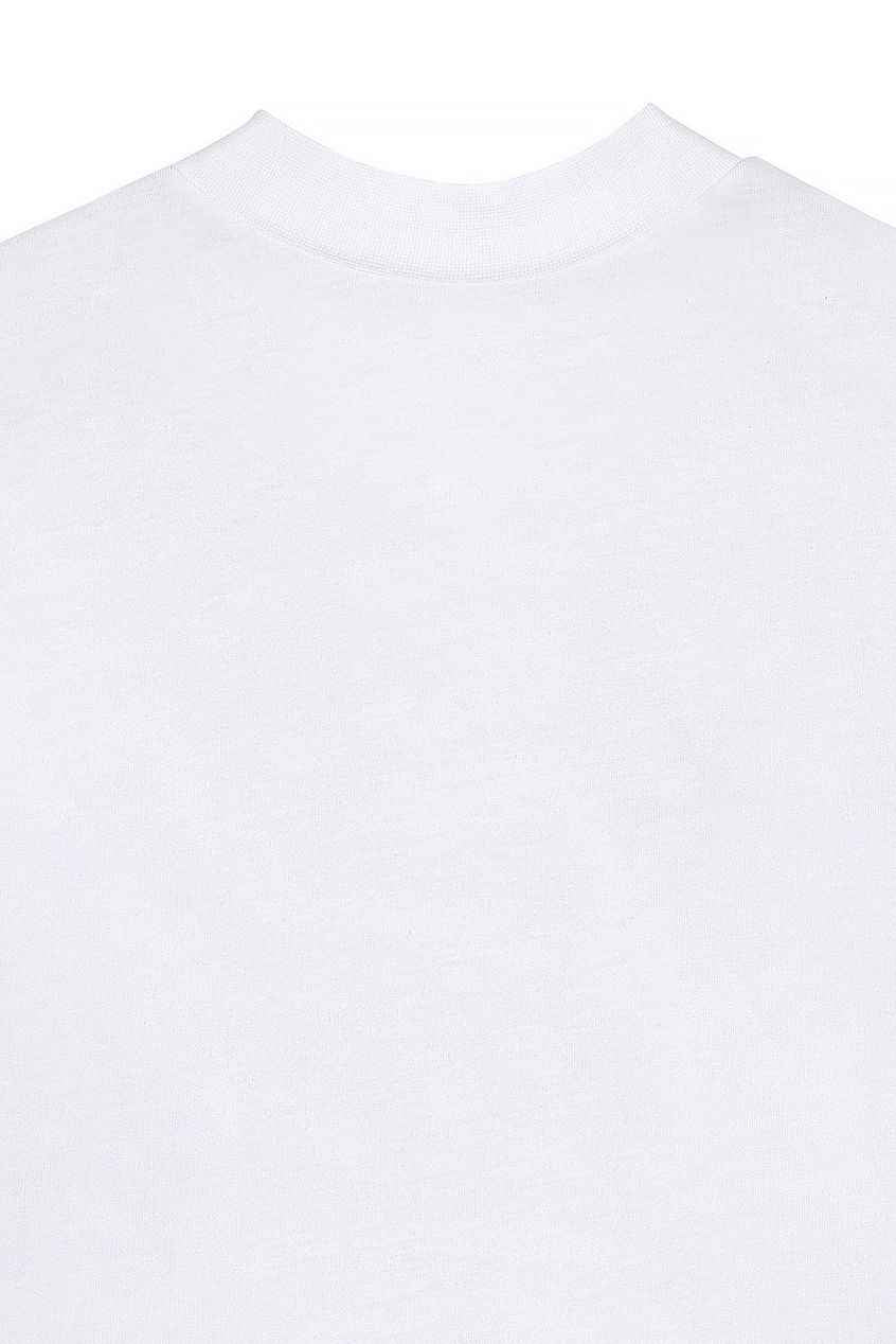 Na-kd Funnel Neck Shaped Cotton T-shirt