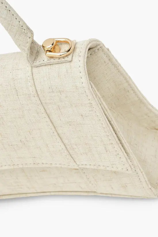 boohoo Linen Look Mini Grab Bag