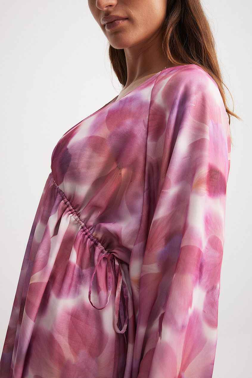 Na-kd Gathered Body Detail Mini Dress