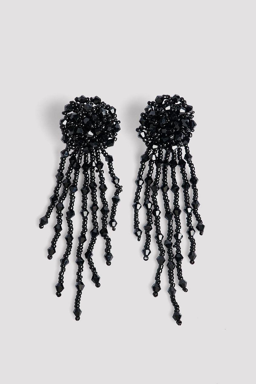 Glitter Dangle Earrings
