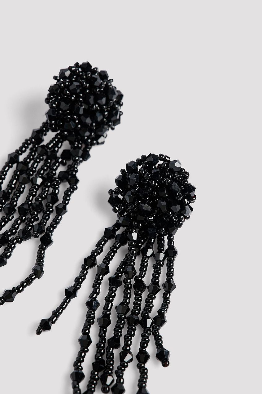 Glitter Dangle Earrings
