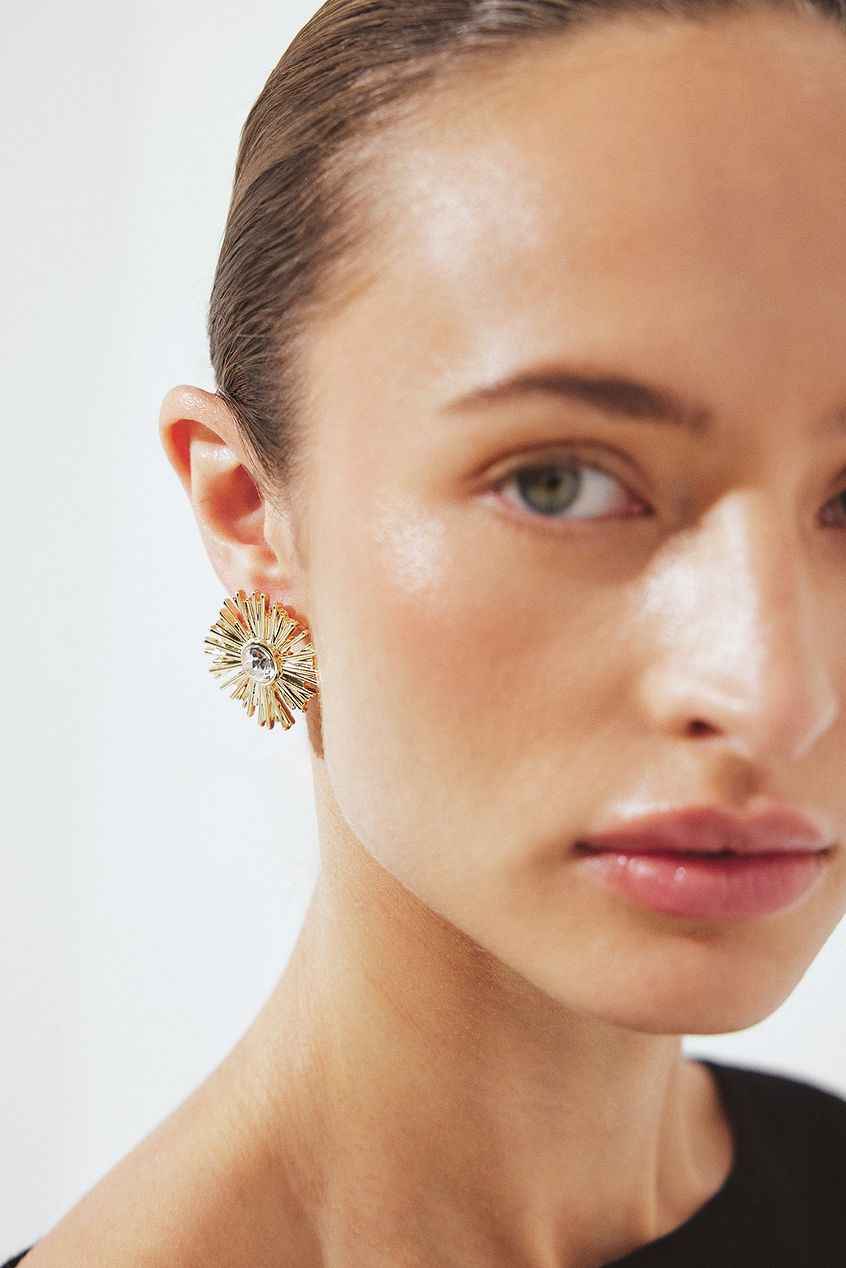 Na-kd Gold Detail Earrings