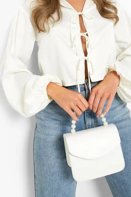 boohoo Pearl Handle Grab Bag