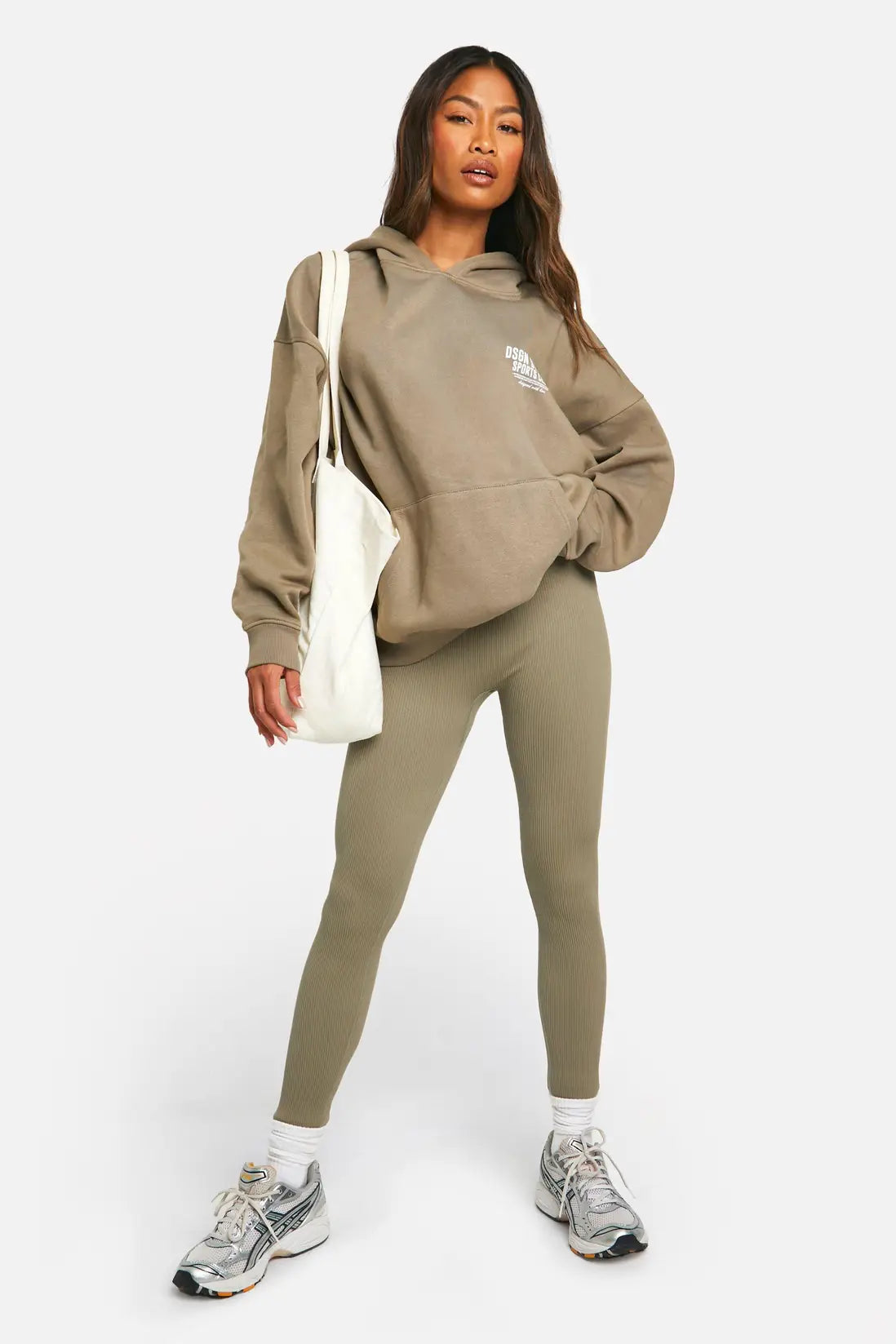 DSGN Studio Sports Club Slogan Oversized Sweatshirt