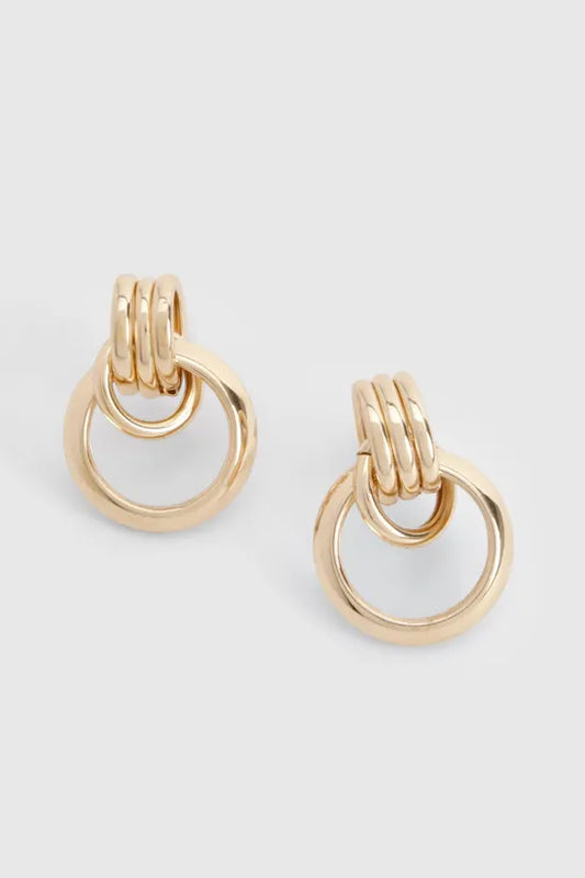 Twist Detail Stud Earrings