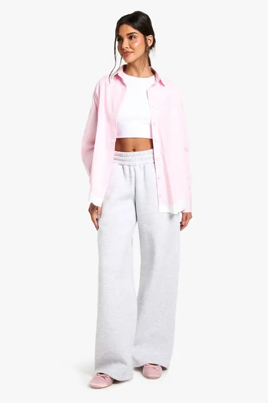 boohoo Oversized Contrast Shirt