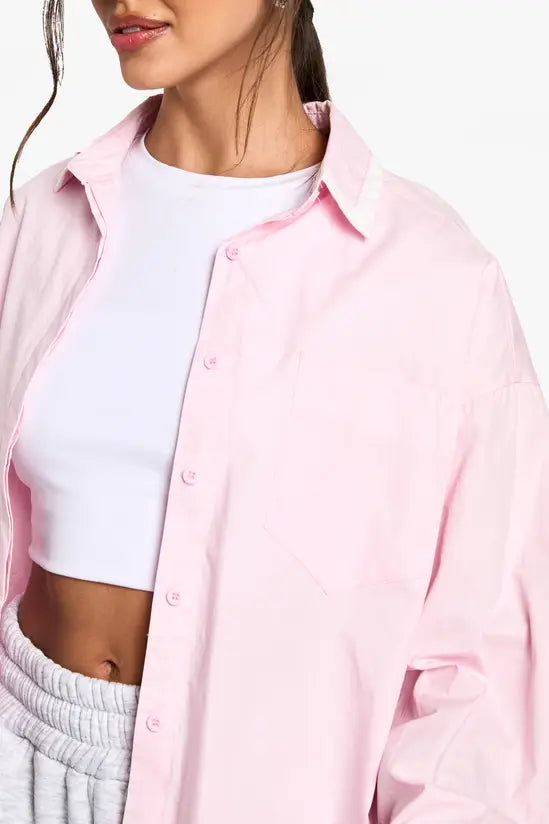 boohoo Oversized Contrast Shirt