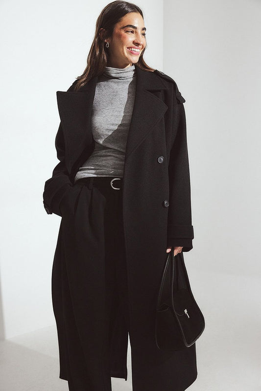 Heavy Oversized Trenchcoat