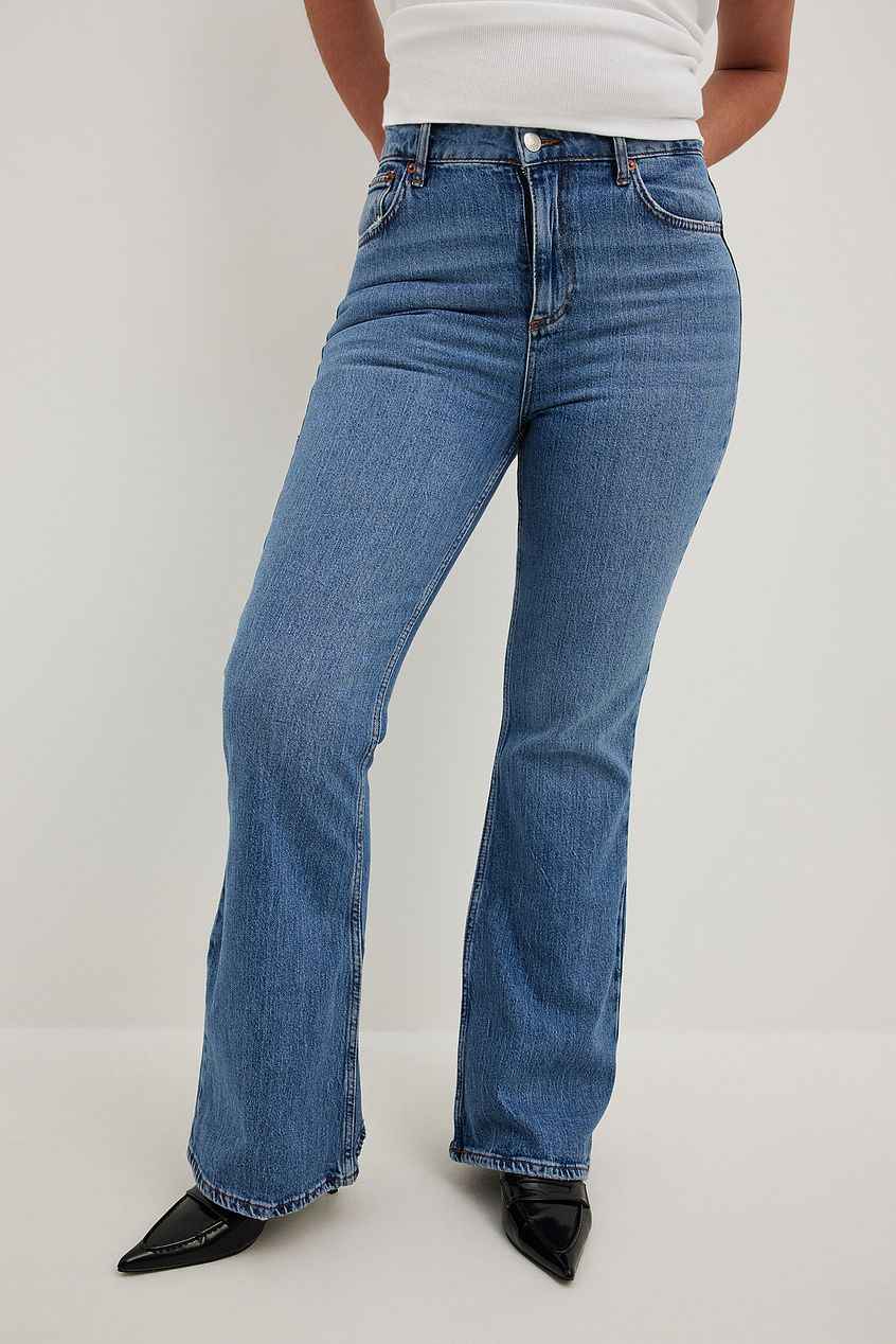 Na-kd - Flared High Waist Jeans