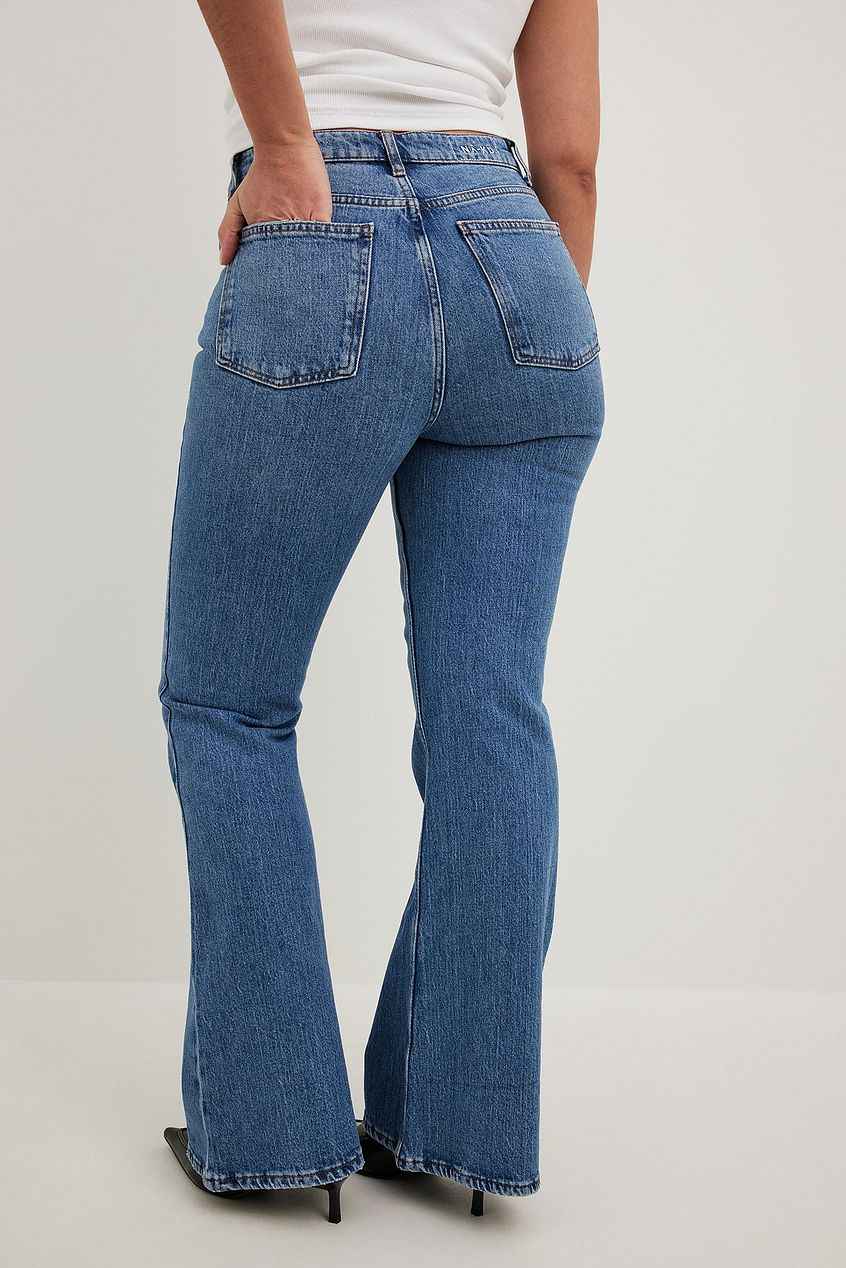 Na-kd - Flared High Waist Jeans