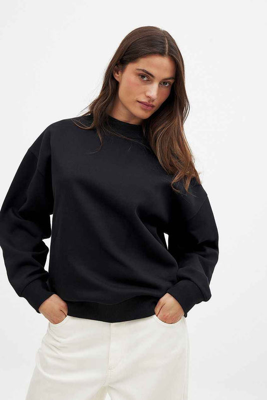 Na-kd - High Neck Detail Sweatshirt