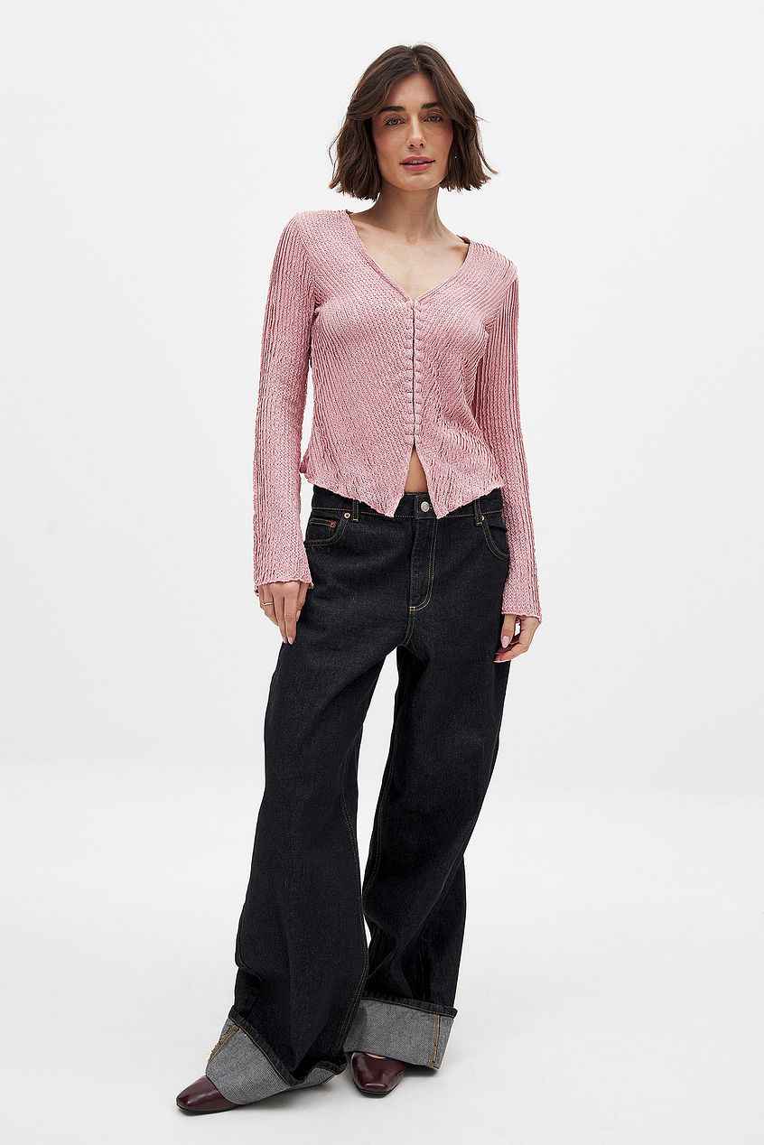 Na-kd Hook and Eye Front Top