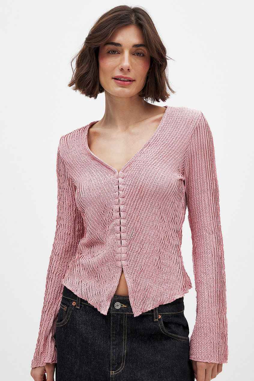 Na-kd Hook and Eye Front Top