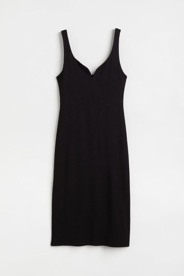 H&M Ribbed Bodycon Dress