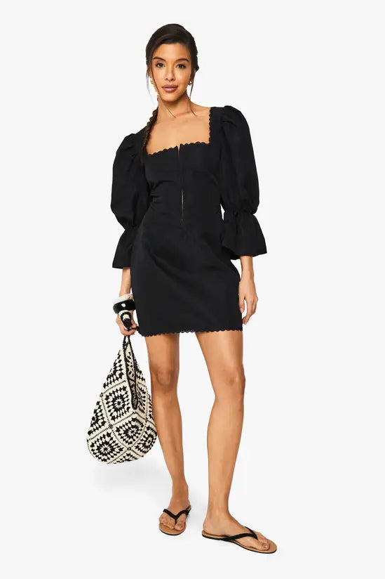 boohoo Hook & Eye Corset Dress