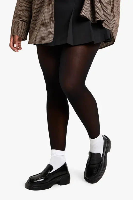 boohoo Plus 15 Denier 3 Pack Tights