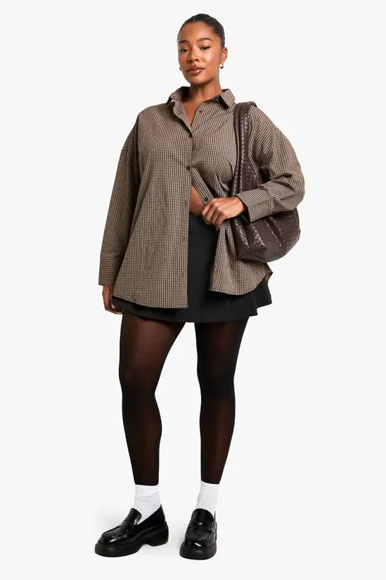 boohoo Plus 15 Denier 3 Pack Tights
