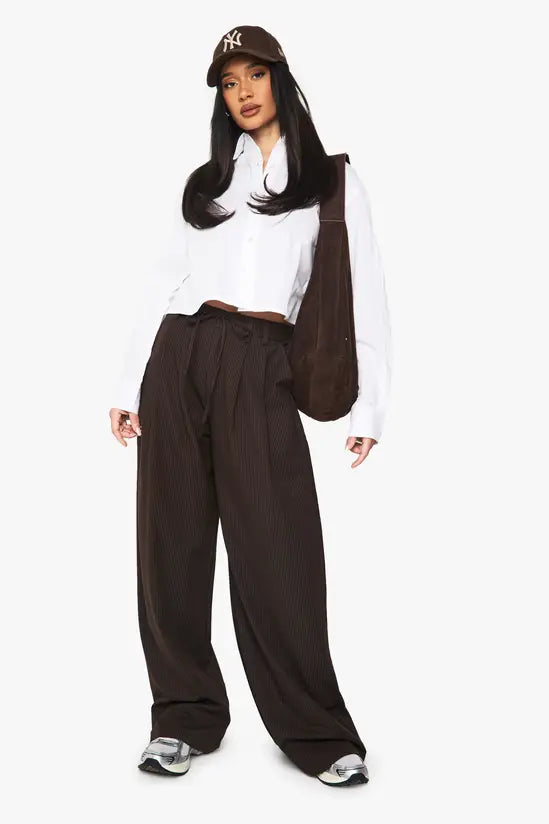 boohoo Boohoo Basics Cropped Shirt
