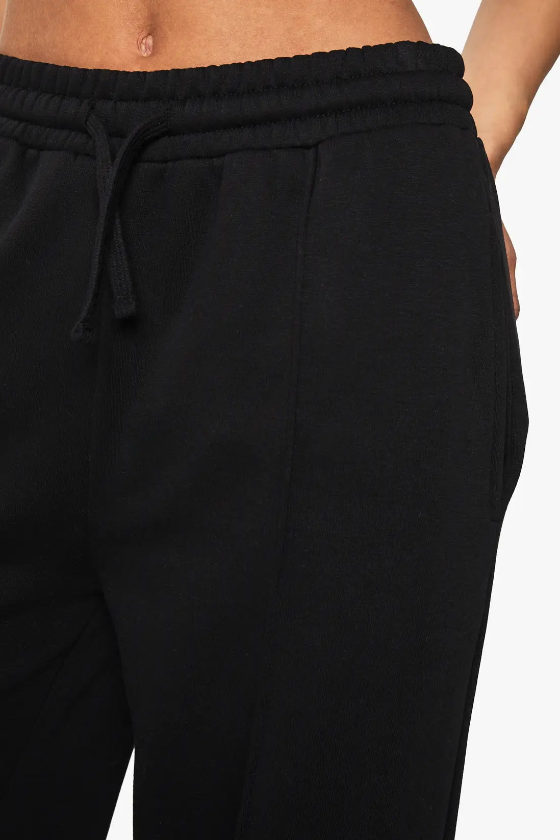 boohoo Tall Pintuck Detail Straight Leg Jogger