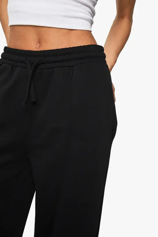 boohoo Tall Pintuck Detail Straight Leg Jogger